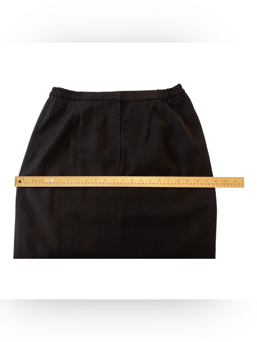 Donna Vinci Couture Black Women's Skirt with White Stripes, 12 - Picture 9 of 10